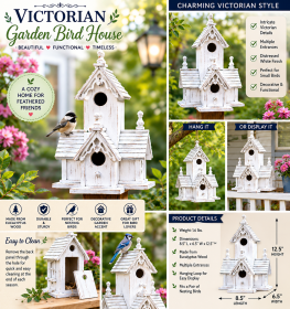 Victorian Garden Bird House