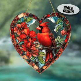 CIFbuy Rainbow Heart Window Decor Acrylic Stained Glass Suncatcher for Home Garden(TikTok, temu pick-up service)