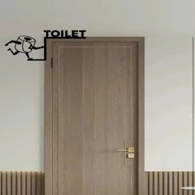 CIFbuy Retro Iron Bathroom Wall Art Funny Quote Sign Home Decor Gift(TikTok, Temu Pick-up Service) (Option: Defaulttitle)