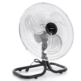 Impress 18-Inch 2-in-1 Chrome Hi-Speed Industrial Oscillating Fan (Option: Silver)