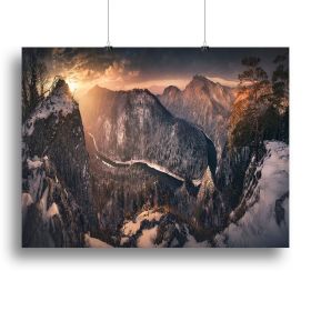 Sokolica Canvas Print or Poster (Type: Standard Framed Canvas Print, size: 16" x 12" / 42cm x 30cm (approx))
