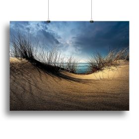 Dunes Canvas Print or Poster (Type: Standard Framed Canvas Print, size: 32" x 24" / 80cm x 60cm (approx))
